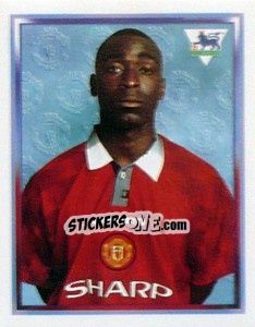 Cromo Andy Cole - Premier League Inglese 1997-1998 - Merlin