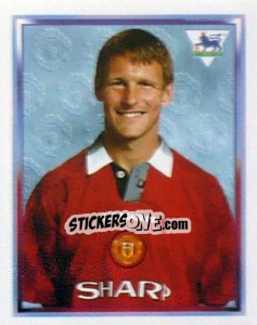 Figurina Teddy Sheringham - Premier League Inglese 1997-1998 - Merlin