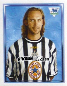 Figurina Darren Peacock - Premier League Inglese 1997-1998 - Merlin