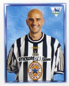 Cromo Temuri Ketsbaia - Premier League Inglese 1997-1998 - Merlin