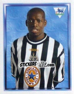 Sticker Faustino Asprilla - Premier League Inglese 1997-1998 n. 380 - Merlin