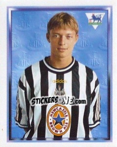 Cromo Jon Dahl Tomasson - Premier League Inglese 1997-1998 - Merlin