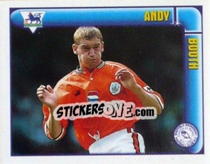 Cromo Andy Booth (Top Scorer) - Premier League Inglese 1997-1998 n. 389 - Merlin