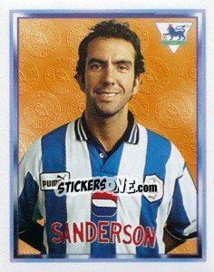 Sticker Paolo Di Canio - Premier League Inglese 1997-1998 n. 405 - Merlin