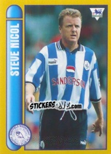Cromo Steve Nicol (International Player) - Premier League Inglese 1997-1998 - Merlin