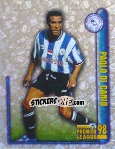 Sticker Paolo Di Canio (Hotshot) - Premier League Inglese 1997-1998 n. 408 - Merlin