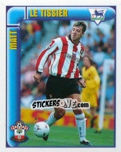 Figurina Matt Le Tissier (Top Scorer) - Premier League Inglese 1997-1998 - Merlin