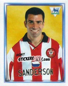 Sticker Claus Lundekvam - Premier League Inglese 1997-1998 - Merlin