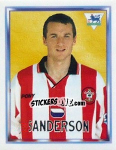 Sticker David Hughes - Premier League Inglese 1997-1998 n. 422 - Merlin