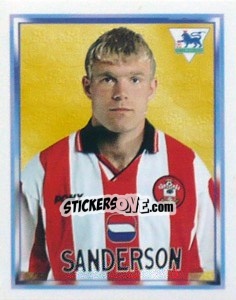 Sticker Egil Ostenstad - Premier League Inglese 1997-1998 - Merlin