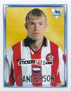 Cromo Egil Ostenstad - Premier League Inglese 1997-1998 - Merlin