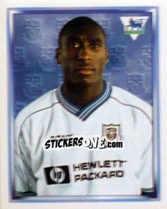 Figurina Sol Campbell - Premier League Inglese 1997-1998 - Merlin