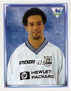 Cromo Jose Dominguez - Premier League Inglese 1997-1998 - Merlin