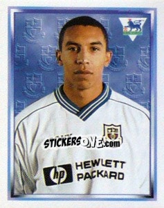 Sticker Chris Armstrong - Premier League Inglese 1997-1998 - Merlin