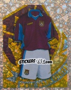 Figurina Home Kit - Premier League Inglese 1997-1998 - Merlin