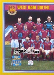 Sticker Team Photo (1/2) - Premier League Inglese 1997-1998 - Merlin