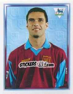 Cromo Steve Potts - Premier League Inglese 1997-1998 - Merlin