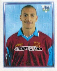 Figurina Rio Ferdinand - Premier League Inglese 1997-1998 - Merlin