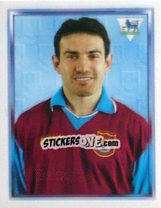 Cromo Stan Lazaridis - Premier League Inglese 1997-1998 - Merlin