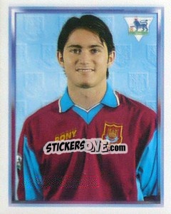 Figurina Frank Lampard - Premier League Inglese 1997-1998 - Merlin