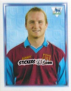 Sticker John Hartson - Premier League Inglese 1997-1998 - Merlin