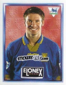 Figurina Alan Kimble - Premier League Inglese 1997-1998 - Merlin