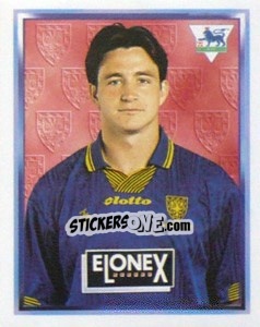 Figurina Ceri Hughes - Premier League Inglese 1997-1998 - Merlin