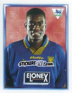 Figurina Robbie Earle - Premier League Inglese 1997-1998 - Merlin