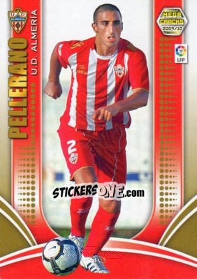 Cromo Pellerano - Liga BBVA 2009-2010. Megacracks - Panini