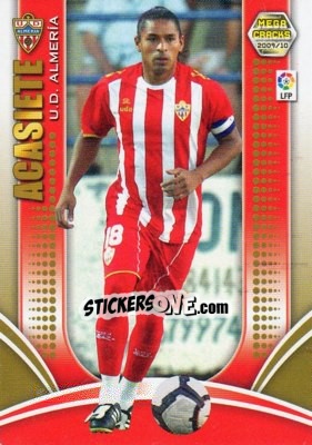 Sticker Acasiete - Liga BBVA 2009-2010. Megacracks - Panini