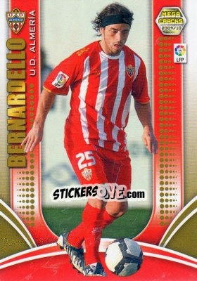 Sticker Bernardello - Liga BBVA 2009-2010. Megacracks - Panini