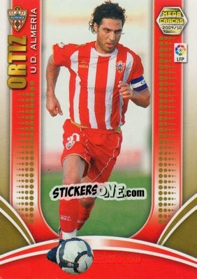 Figurina Ortiz - Liga BBVA 2009-2010. Megacracks - Panini