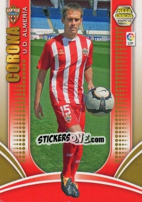 Sticker Corona - Liga BBVA 2009-2010. Megacracks - Panini