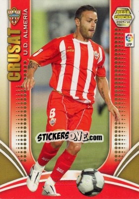 Figurina Crusat - Liga BBVA 2009-2010. Megacracks - Panini