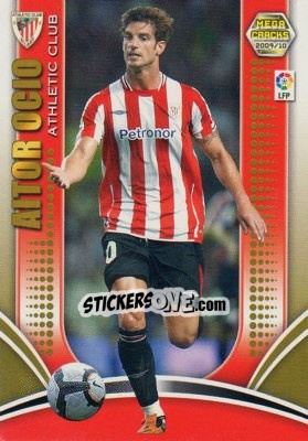 Cromo Aitor Ocio - Liga BBVA 2009-2010. Megacracks - Panini