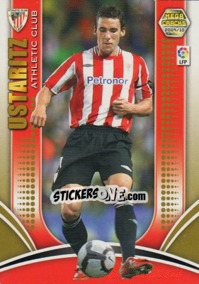 Sticker Ustaritz - Liga BBVA 2009-2010. Megacracks n. 24 - Panini