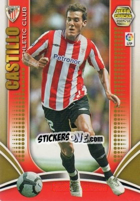 Sticker Castillo - Liga BBVA 2009-2010. Megacracks n. 25 - Panini