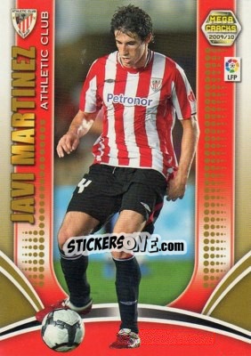 Sticker Javi Martinez - Liga BBVA 2009-2010. Megacracks - Panini
