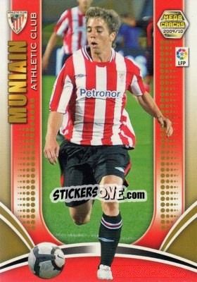 Sticker Muniain - Liga BBVA 2009-2010. Megacracks - Panini