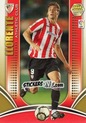 Sticker Fernando Llorente - Liga BBVA 2009-2010. Megacracks n. 36 - Panini