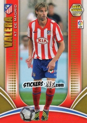 Sticker Valera - Liga BBVA 2009-2010. Megacracks - Panini