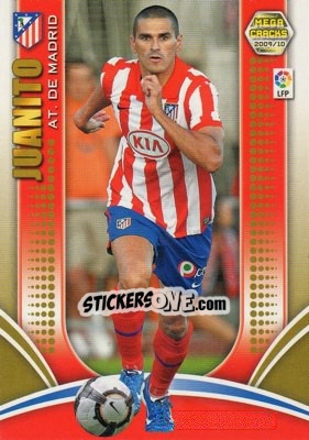 Sticker Juanito - Liga BBVA 2009-2010. Megacracks n. 41 - Panini