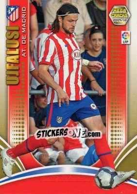 Sticker Ujfalusi - Liga BBVA 2009-2010. Megacracks - Panini