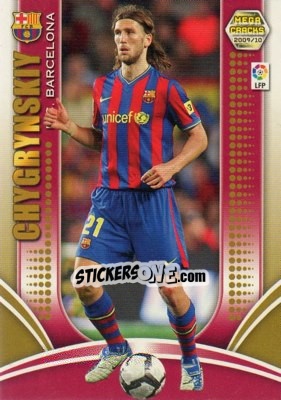 Sticker Chygrynskiy - Liga BBVA 2009-2010. Megacracks n. 61 - Panini