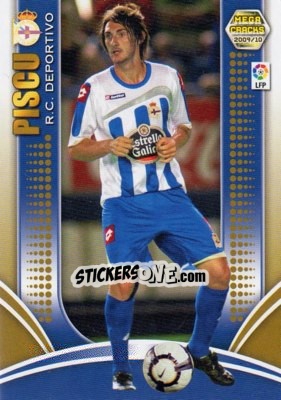 Figurina Piscu - Liga BBVA 2009-2010. Megacracks - Panini