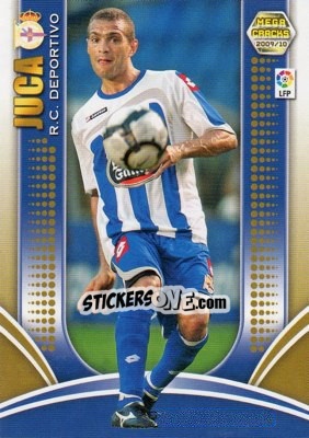 Sticker Juca - Liga BBVA 2009-2010. Megacracks - Panini