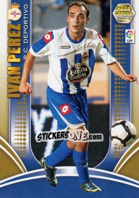 Sticker Ivan Perez - Liga BBVA 2009-2010. Megacracks - Panini