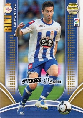 Sticker Riki - Liga BBVA 2009-2010. Megacracks - Panini