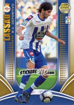 Figurina Lassad - Liga BBVA 2009-2010. Megacracks - Panini