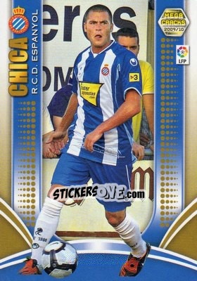 Sticker Chica - Liga BBVA 2009-2010. Megacracks - Panini